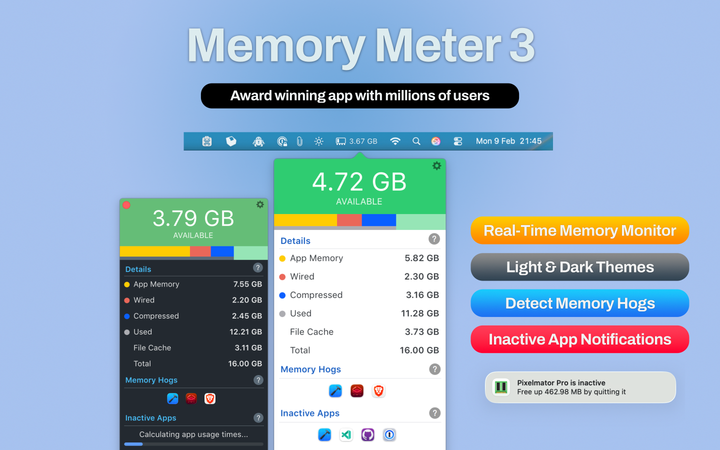 Manual Update for Memory Meter 3 Required (Direct Version)